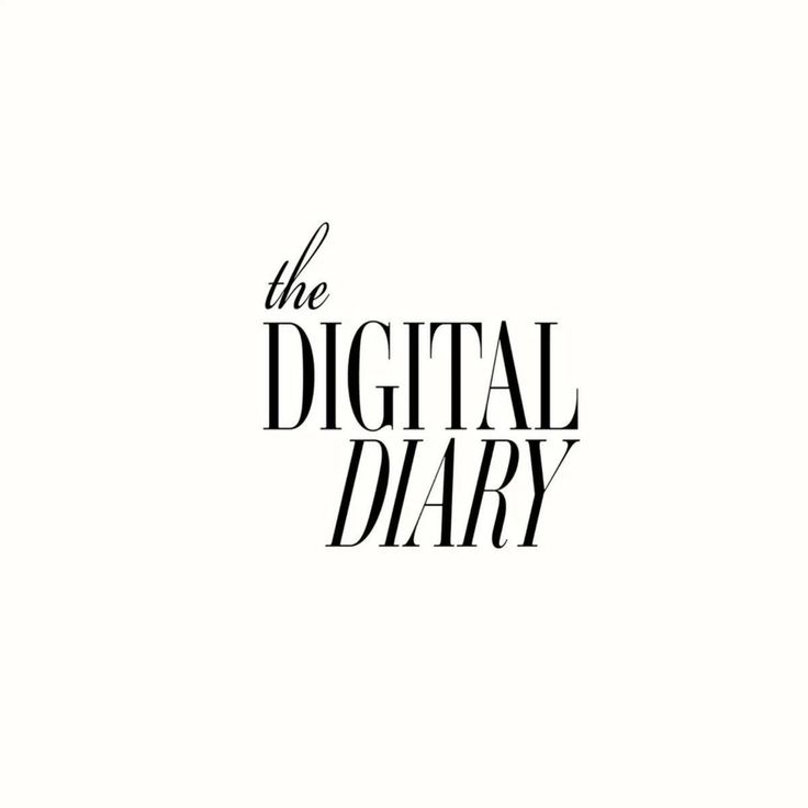 the digital diary